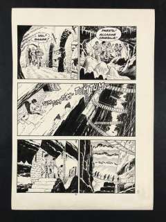 Tex n. 349 - Fabio Civitelli - tavola originale "Abissi" - Page volante - (1989) | Catawiki