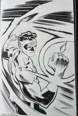 Chris Samnee | Green Lantern #14 Cover Original art by Chris Samnee | Chris Samnee