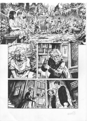 Paolo Martinello | DYLAN DOG n.478 – HARLECH ASYLUM, pag.27 | Avalon Comic Art