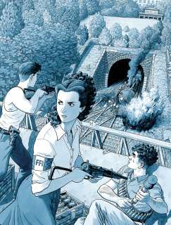 Dominique Bertail - Madeleine, Résistante tome 3 – Illustration originale de couverture