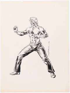 BADGER ORIGINAL ART SKETCH BY SCOTT HANNA. | Hake’s