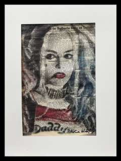 HARLEY QUINN - Original artwork on a newspaper from 1952 - EO - (2019) | Catawiki