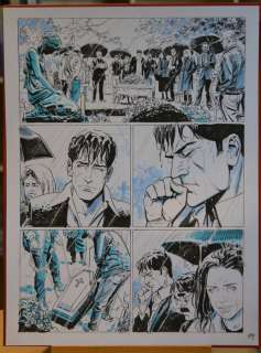 Dylan Dog #393 - Bruno Brindisi - Tavola originale "Casca il mondo"  - Page volante - (2019) | Catawiki