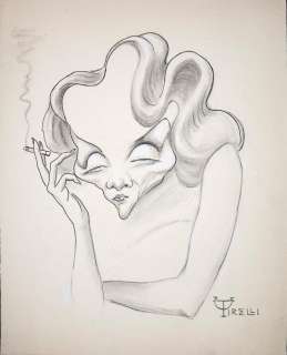 Tirelli Umberto (1871 - 1954) - Marlene Dietrich | Capitolium Art