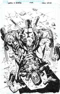 Sergio Davila - Deadpool Vs Wolverine Cover