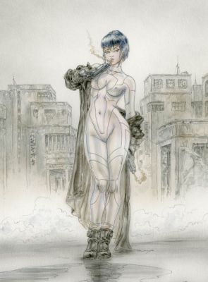 Luis Royo - GHOST IN THE SHELL - MAYOR...