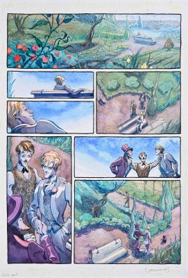 COROMINAS, Enrique... - Lot 147 - COROMINAS, Enrique (Né en 1969) Le portrait de Dorian...