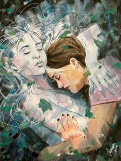 Suspiria Vilchez | Amantes Espeluznantes by Suspiria | More Great Art