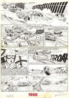 Jean GRATON (1923-2021) - Lot 49 : Michel Vaillant - Le Cirque infernal