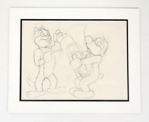 Arnal José Cabrero Projet... | ARNAL José Cabrero Projet de couverture de Pif problement... | Vermot et Associés