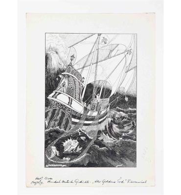 VERHAGEN, OTTO (1885-1951). COMPLETE SET OF SIX ORIGINAL ILLUSTRATIONS | Zwiggelaar Auctions