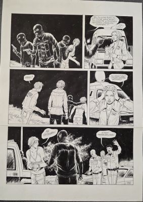 Hulet , Daniel - planche originale - Destins | Galerie des bulles
