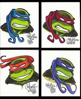 TEENAGE MUTANT NINJA TURTLES Convention Sketch, 4 items | ComicConnect
