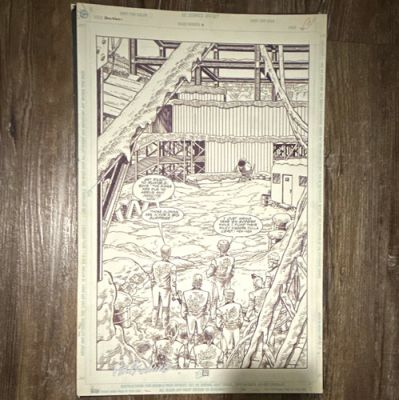 DC Comics Ragman Interior Page Original Art Signed by Pat Broderick COA Included | eBay US (Buy It Now)