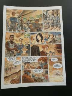 BD Boum Blois - Airborne 44 T5 - Planche originale  (p.36) -  S’il faut survivre  - (2014) | Catawiki