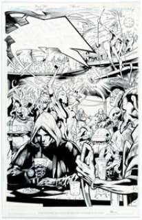 Mark Irwin - Green Lantern Splash Page Original Art (DC, c. 2015).