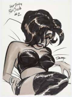 Darwyn Cooke Specialty Illustration Original Art (c. 2005).... | Heritage