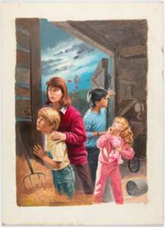 Samson Pollen - Young Adult Novel Cover Original Art (c. 1980s).... | Heritage