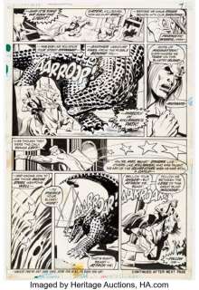 Howard Chaykin And Frank McLaughlin | Amazing Adventures #19 Story Page 6 Original Art (Marvel... | Heritage