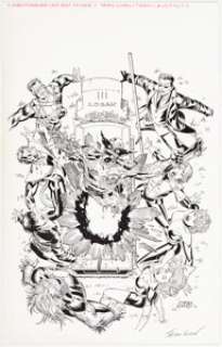 Sean Chen And Terry Austin | X-Men Forever #10 Variant Cover Original Art (Marvel, 2009).... | Heritage