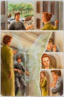 Unidentified Alternative Art Comic Artist - Vagner Vargas, Chris Ballard, and Brad Gorby Piers Anthony‘s Incarnations of Immortality: On a Pale Horse #3 Story... (Total: 2 Original Art)