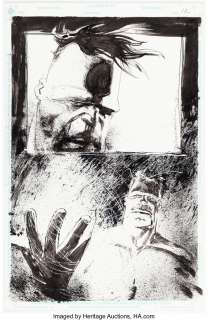 Sienkiewicz, Bill - Bill Sienkiewicz The Hulk/Sentry #1 Story Page 12 Original Art (Marvel, 2001)....
