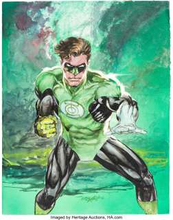 Adams, Neal | Neal Adams -Green Lantern Illustration Original Art (undated).... | Heritage