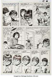 Buscema, Sal | Sal Buscema and Alfredo Alcala The Incredible Hulk Annual #8 Story Page 13 Original Art (Marvel, 1979).... | Heritage