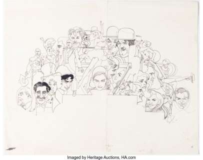 Peak, Robert | Robert Peak That’s Entertainment Part 2 Movie Poster Preliminary Original Art (MGM, 1976).... | Heritage