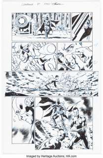 Hitch, Bryan - Bryan Hitch and Scott Hanna Tales from the Dark Multiverse: Flashpoint #1 Story Page 37 Original Art (DC, 2021)....
