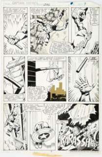 Buscema, Sal | Sal Buscema and Don Perlin Captain America #236 Story Page 6 Original Art (Marvel, 1979).... | Heritage