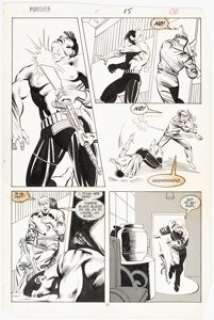 Vosburg, Mike | Mike Vosburg and John Beatty The Punisher #5 Story Page 11 Original Art (Marvel, 1986).... | Heritage