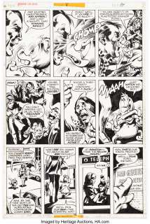 Colan, Gene | Gene Colan and Steve Leialoha Howard the Duck #8 Story Page 8 Original Art (Marvel, 1977).... | Heritage