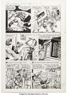 Elias, Lee | Lee Elias Black Cat #22 Story Page 4 Original Art (Harvey, 1950).... | Heritage