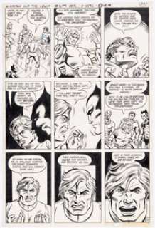 Starlin, Jim | Jim Starlin (uncredited) and Dave Hunt Superboy and the Legion of Super-Heroes #250 Story Page 17 Original Art (DC... | Heritage