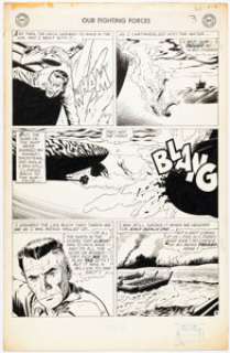 Heath, Russ | Russ Heath Our Fighting Forces #26 Story Page 3 Original Art (DC, 1957).... | Heritage