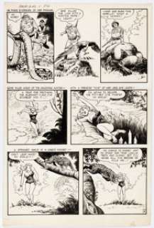 Powell, Bob | Bob Powell Cave Girl #11 (A-1 #82) Story Page 4 Original Art (Magazine Enterprises, 1953).... | Heritage