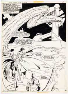 Grell, Mike | Mike Grell and Vince Colletta All-New Collectors’ Edition #C-55 Story Page 54 Original Art (DC, 1978).... | Heritage