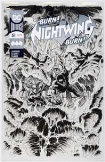 Hotz, Kyle | Kyle Hotz Nightwing #61 Cover Original Art (DC, 2019).... | Heritage