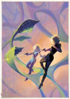 Chiodo, Joe | Joe Chiodo - Sci-Fi Painting Original Art (1984).... | Heritage