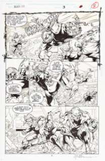 Wildman, Andrew - Andrew Wildman and Stephen Baskerville Felicia Hardy: The Black Cat #3 Story Page 4 Original Art (Marvel, 1994)....