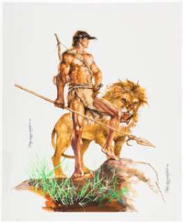 Dezuñiga, Tony | Tony DeZuñiga Tarzan and the Golden Lion Painting Original Art (2006).... | Heritage