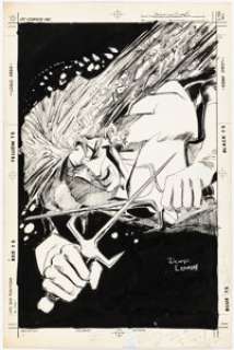 Cowan, Denys | Denys Cowan Badger Goes Berserk #1 Cover Original Art (First, 1989).... | Heritage