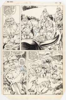 Wilshire, Mary - Mary Wilshire and Nestor Redondo Red Sonja #3 Story Page 6 Original Art (Marvel, 1983)....