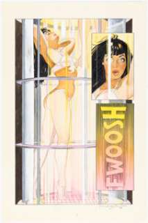 Silke, Jim | Jim Silke Bettie Page: Queen of the Nile #1 Story Page 7 Original Art (Dark Horse, 1999).... | Heritage