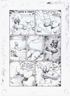 Cooper, Dave | Dave Cooper Dark Horse Presents #132 Story Page 5 Dan & Larry Original Art (Dark Horse, 1998).... | Heritage