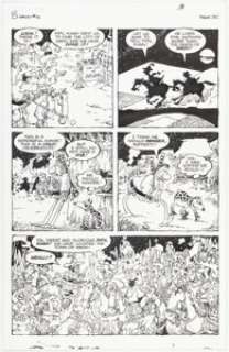 Aragonés, Sergio | Sergio Aragonés Groo #12 Story Page 22 Original Art (Image, 1995).... | Heritage
