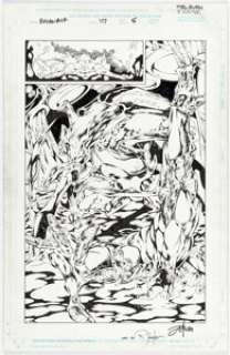 Rubi, Mel - Mel Rubi and Rob Hunter Excalibur #117 Story Page 5 Original Art (Marvel, 1998)....