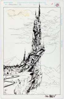 Madureira, Joe | Joe Madureira and Bill Anderson Excalibur #82 Splash Page 1 Original Art (Marvel, 1994).... | Heritage