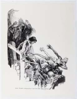 Gary Gianni - Solomon Kane Book Illustration Original Art (c. 1998).... | Heritage